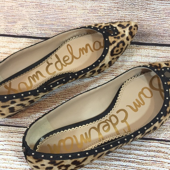 Sam Edelman “Rini” Leopard Print Flats - Picture 5 of 8